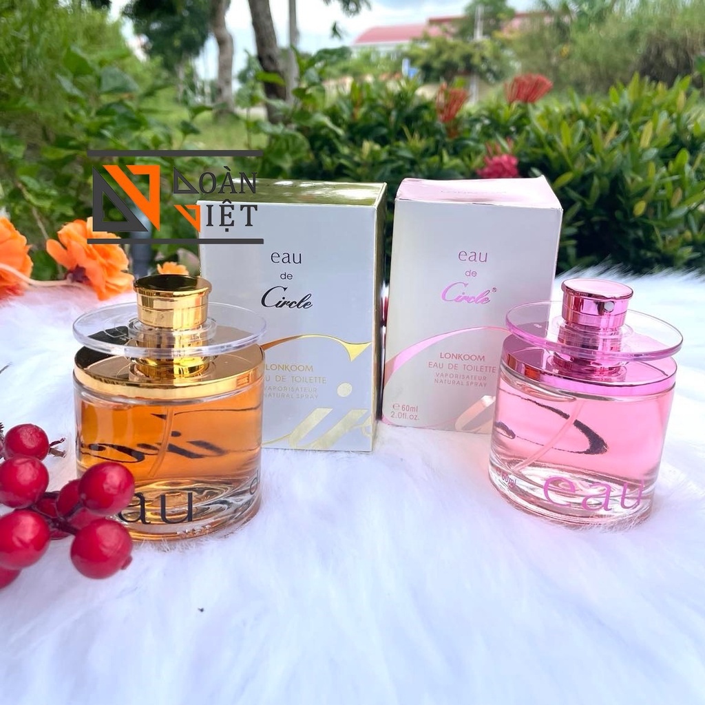 Nước Hoa (Dầu thơm) CIRCLE nữ 60ml . Hàng loại 1 , hương thơm nhẹ nhàng quyến rũ - lưu hương trên 12 giờ