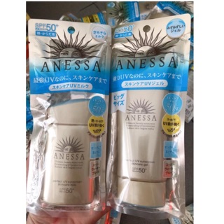 Kem chống nắng Anessa Perfect UV Suncreen Skincare Milk mẫu mới 2020
