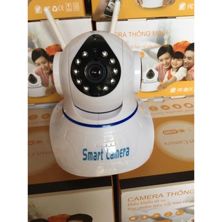 Smart camera 2.0mp 2 anten chuẩn full hd pin xạc 10h