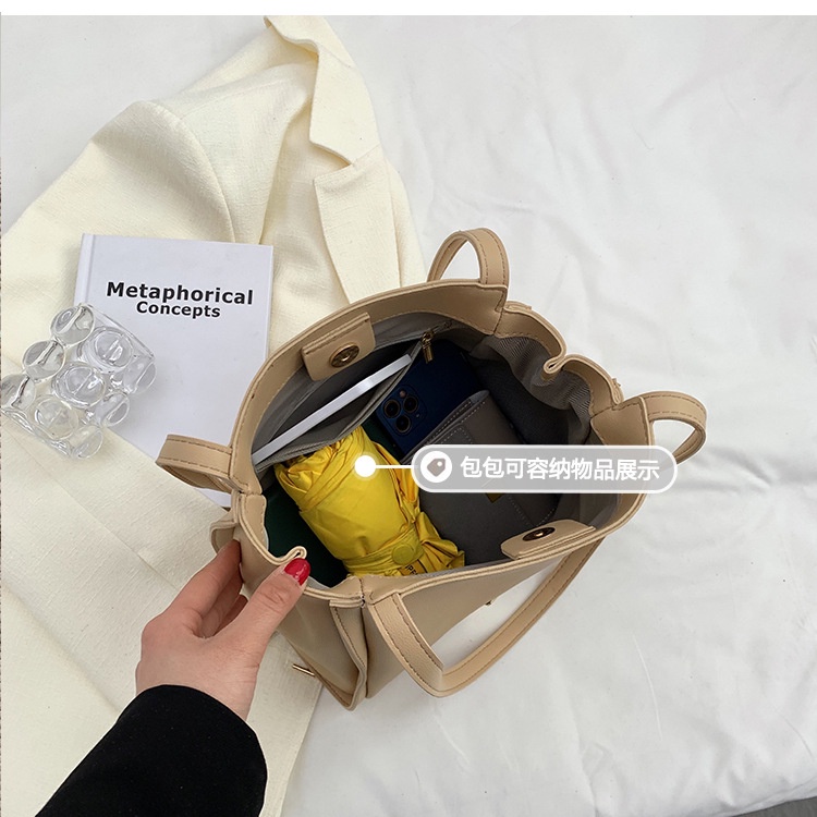 Túi tote Đeo Vai Cao Cấp Sức Chứa Lớn Thời Trang Mùa Hè 2022 Dành Cho Nữ