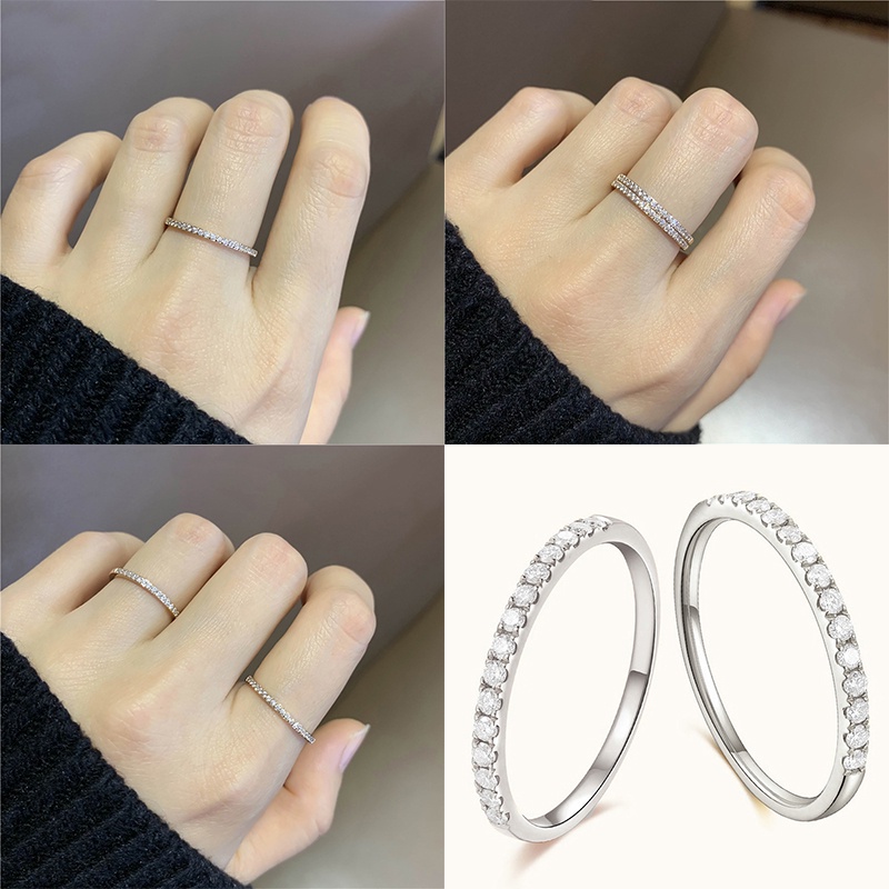 Nhẫn Đeo Tay Kim Loại Mạ Vàng 18K Thời Trang Cho Nữ