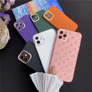 [Hàng Loại 1]Ốp Iphone - Ốp Lờ Vê Xịn Cam, Hồng Viền Camera Mạ Vàng 8plus/X//XsMax/11/11ProMax/12ProMax/13Promax