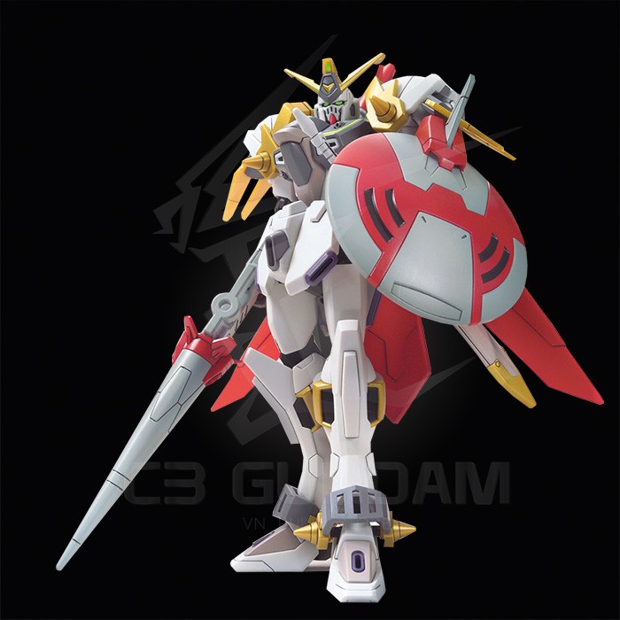 MÔ HÌNH GUNDAM BANDAI HG 04 1/144 GUNDAM JUSTICE KNIGHT HGBD:R GUNDAM BUILD DIVER RISE