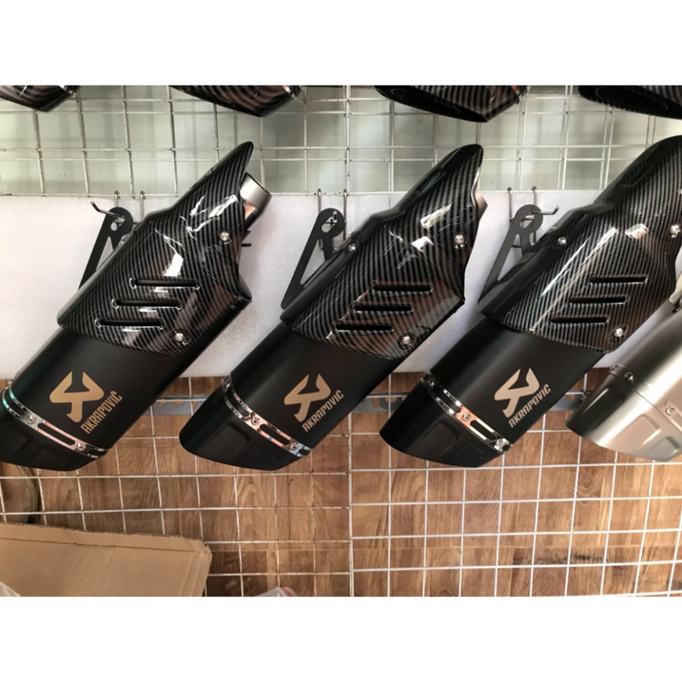Pô Akrapovic R1 - Pô AK R1 Full Carbon nhập khẩu hàng Xịn Tem Khắc .Full phụ kiện