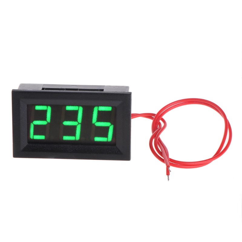 Vôn Kế Kỹ Thuật Số 2 Dây 0.56 "Ac 30v-500v Cho 110v 220v 380v