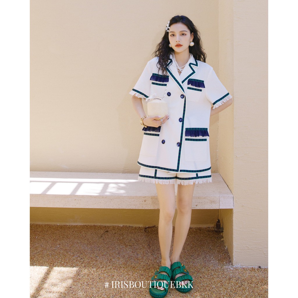 IRIS BOUTIQUE IB008-IP027 22/SS Cooling summer - Set áo quần