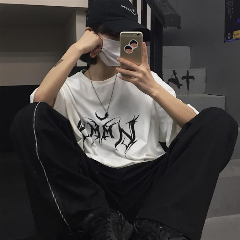 Áo thun tay lỡ nam nữ chất cotton cổ tròn Basic Oversize, áo phông unisex form rộng stely Hàn Quốc, Clothing Streetwea