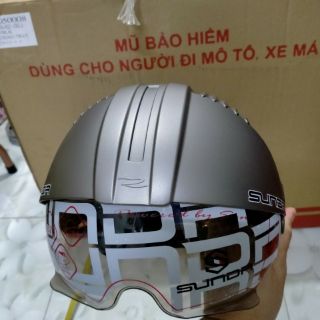 Mũ nón bảo hiểm Sunda (135D trơn)
