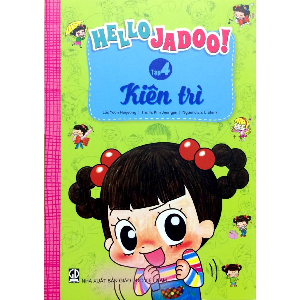Sách - Hello Jadoo - Kiên Trì - Tập 4