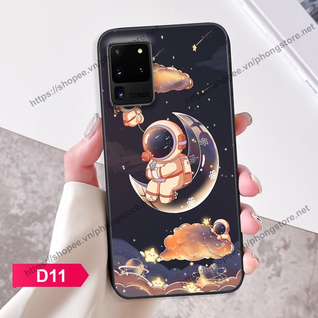 Ốp lưng Samsung S20 / S20 Plus / S20+ / S20 FE / S20 Ultra vũ trụ phi hành gia cực hot siêu cute-rẻ-bền