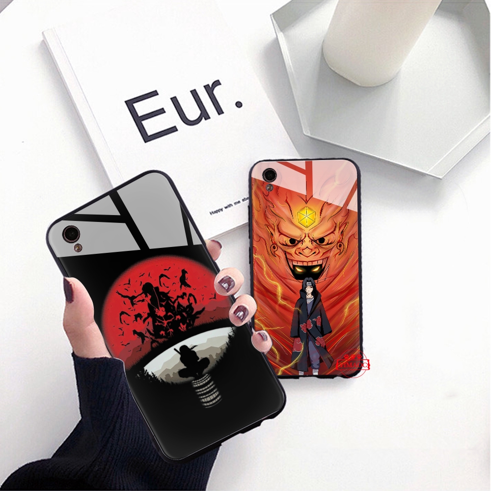Ốp điện thoại kính họa tiết hoạt hình naruto cho OPPO A37 A3S A5 A39 A7 A5S A77 F5 F9 F11 Pro | BigBuy360 - bigbuy360.vn