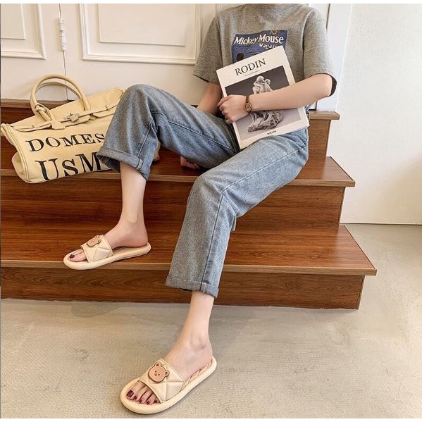 Dép Nữ Kiểu Dáng Dễ Thương Hình Gấu