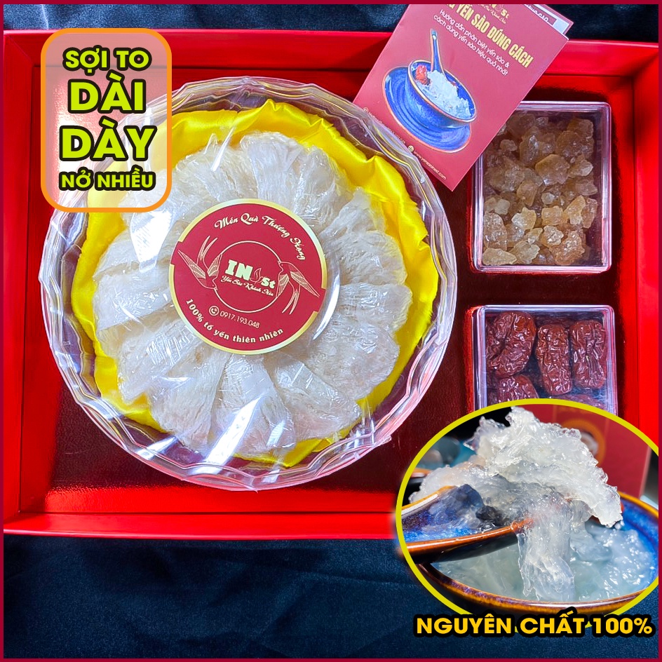 100g Tổ Yến Sào Rút Lông Nha Trang Loại 1 - Yến Khánh Hòa Nha Trang Cao Cấp - Yến Sào INest