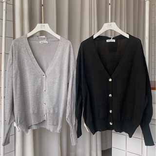 Áo khoác cardigan basic 4 nút - AK525