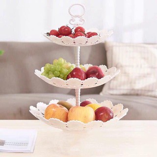 Đĩa nhựa ba tầng kiểu dáng mới