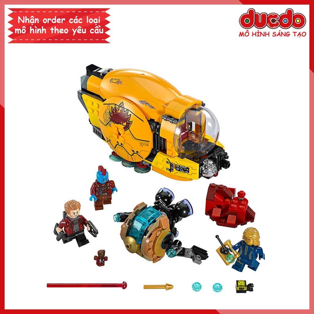 BELA 10745 Lắp ghép Sự Trả Thù Của Ayesha's - Đồ chơi Xếp hình Super Hero 76080 Mô hình LEPIN