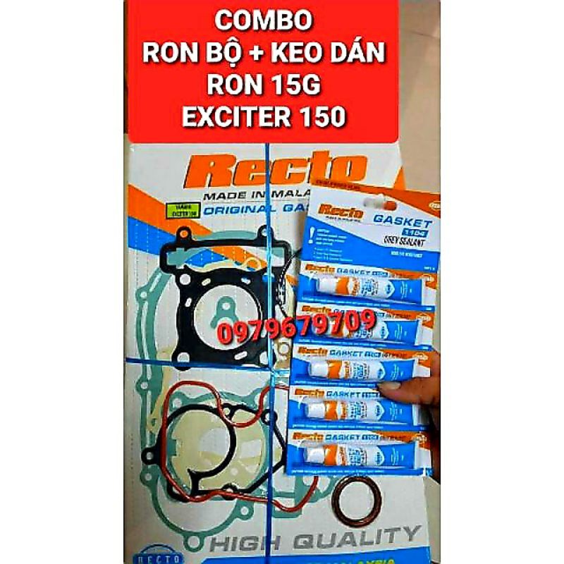 RON MÁY + KEO DÁN RON EXCITER 150 RECTO MALAYSIA