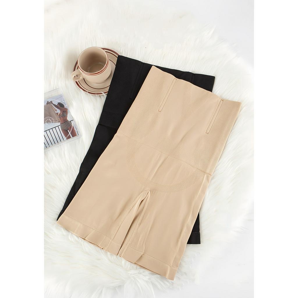 Quần gen nịt bụng nữ bigsize chống cuộn  - Nịt Bụng định hình Latex eo thon, Bigsize 50kg-120kg