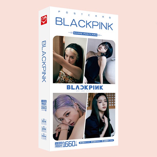 Hộp ảnh postcard Blackpink