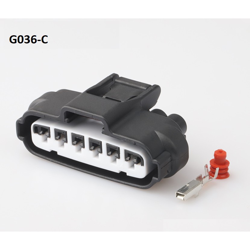 G036-Giắc cắm bàn đạp ga 6 lỗ