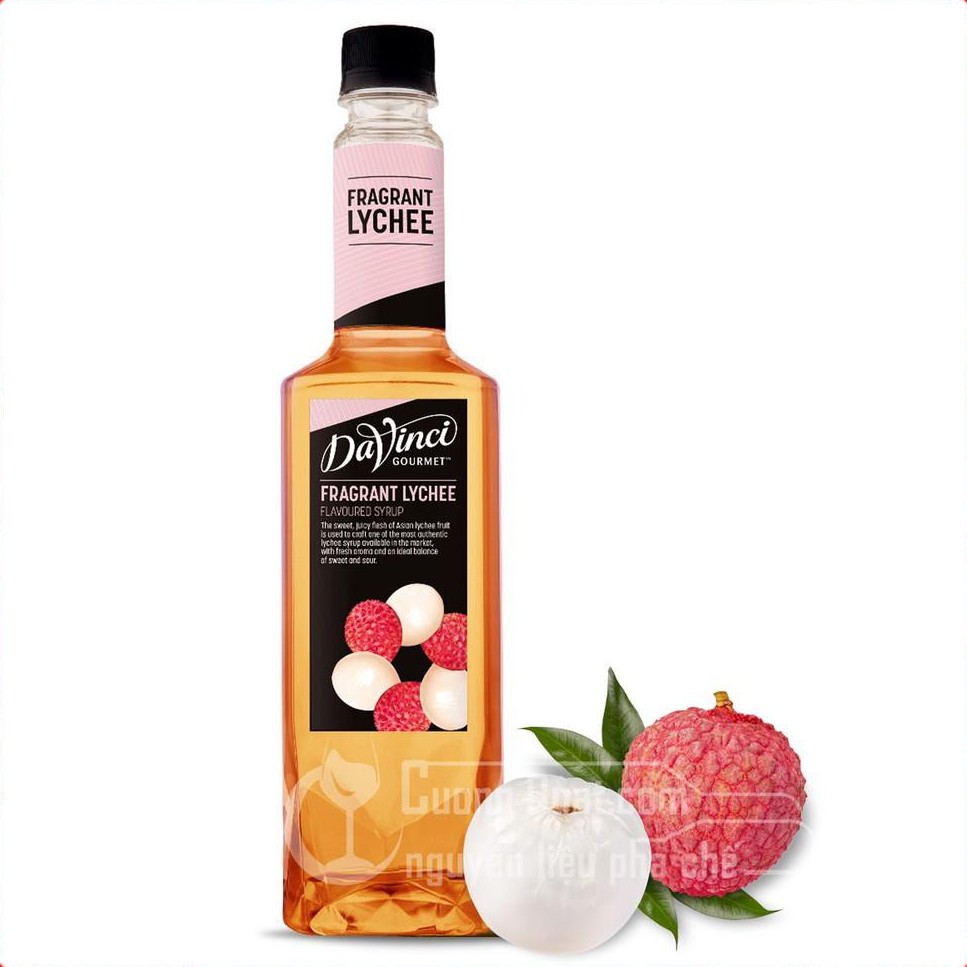 Siro Vải DAVINCI - chai nhựa 750ML