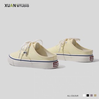 (ORDER)Giày đạp gót mule màu sắc tiện