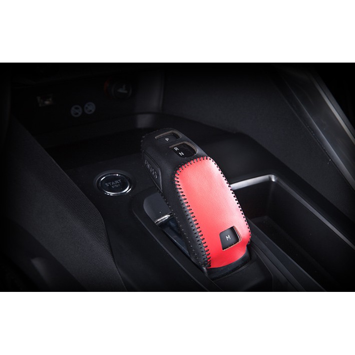 Bao da cần đi số Peugeot, ốp bảo vệ cần số Peugeot, ốp trang trí cần số Peugeot