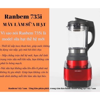 Máy xay nấu đa năng ranbem 735h, 735i