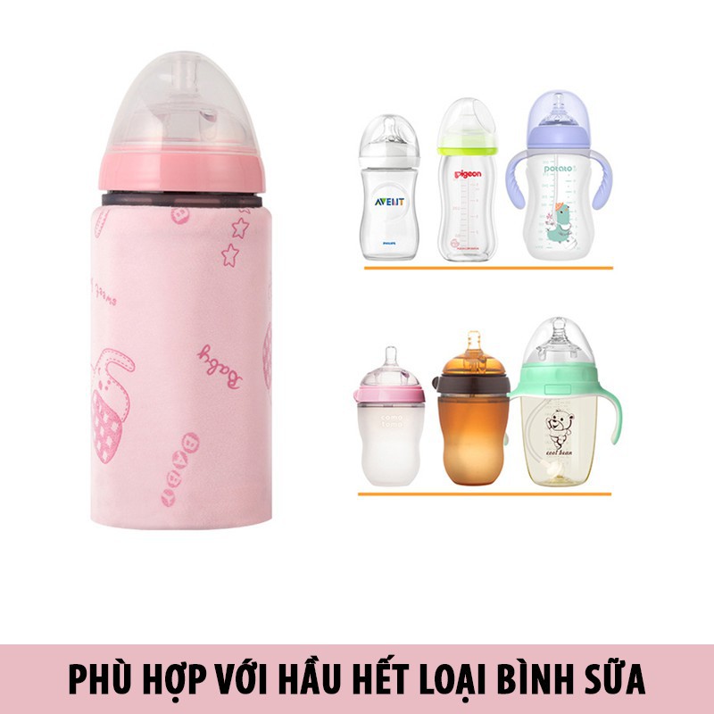 Túi ủ bình sữa mini tiện dụng cắm sạc dự phòng