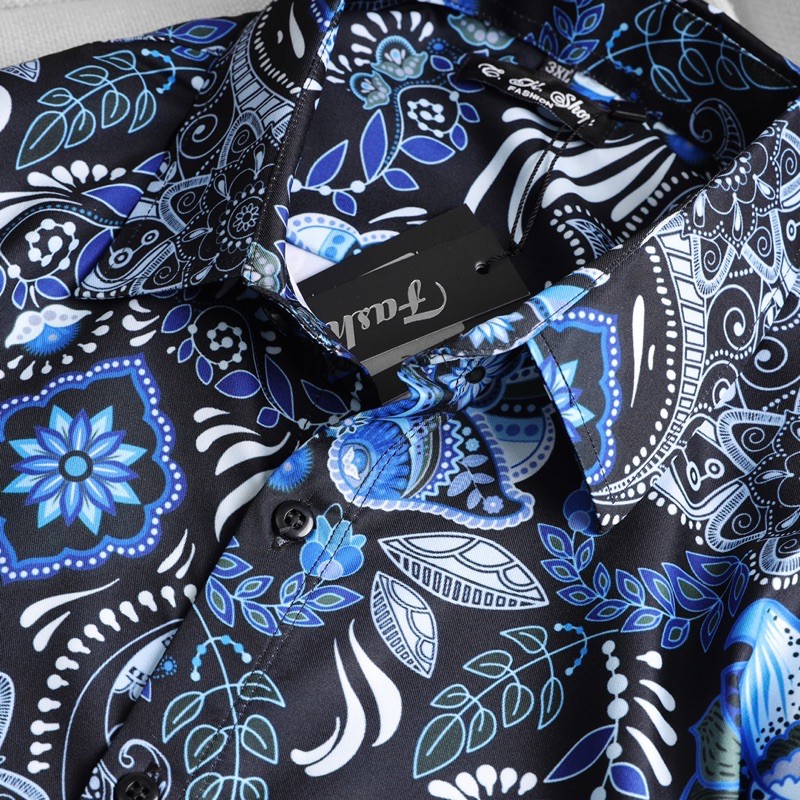 Áo sơ mi nam tay dài/ngắn hoạ tiết Bigsize < 125kg | BigBuy360 - bigbuy360.vn