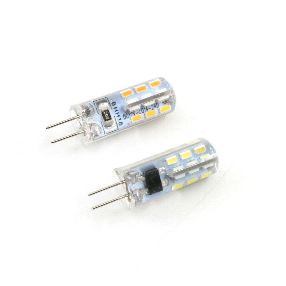 Bóng Đèn LED G4 24 SMD 1.5W DC 12V Ánh Sáng Ấm / Trắng Chất Lượng Cao