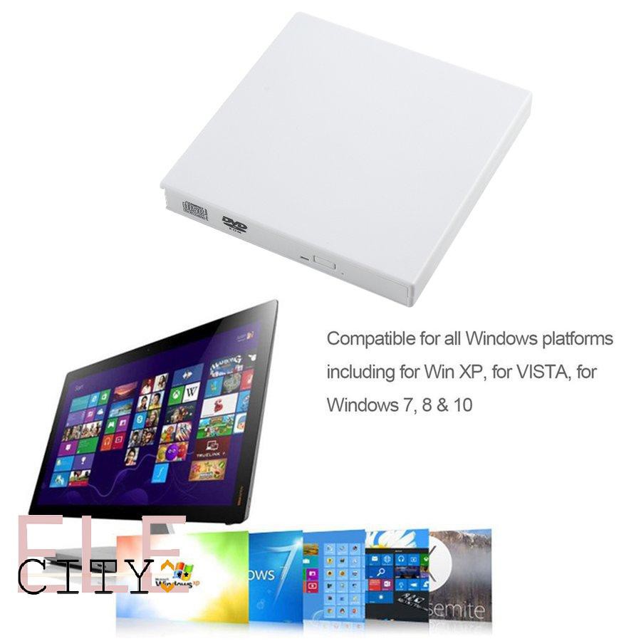 Ổ Đĩa Cd / Dvd 107ele Cho Pc / Dvd Win 7 8