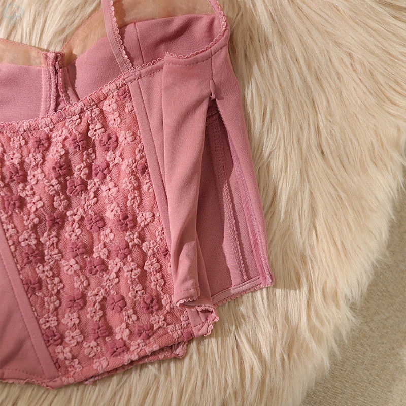 Áo Bra ren Eva Bra mềm mại bralette không gọng nâng ngực mút mỏng GB1927