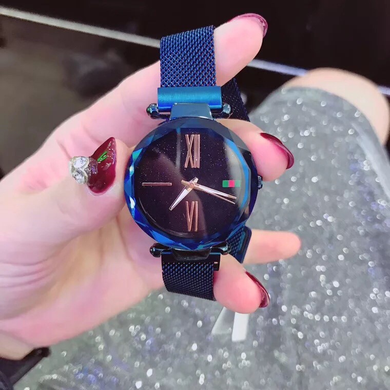 Đồng hồ nữ DIMINI dây lụa nam châm thiết kế độc đáo