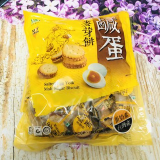 BÁNH QUY TRỨNG MUỐI ĐÀI LOAN GÓI 500G