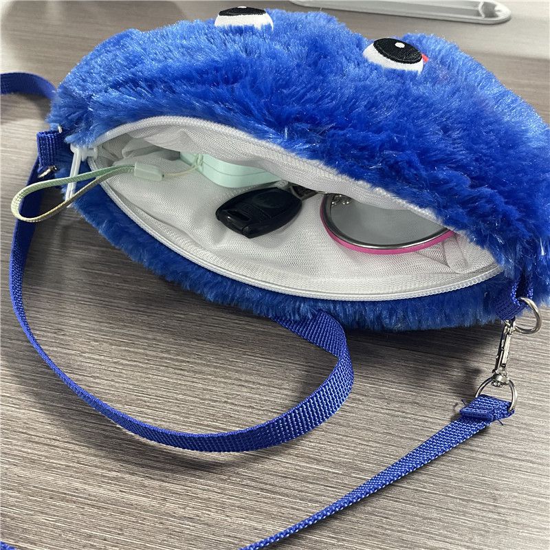 Túi đeo chéo bông hình Huggy Wuggy độc đáo cho nữ