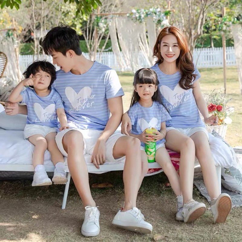 (Hàng order) Set Áo gia đình cao cấp