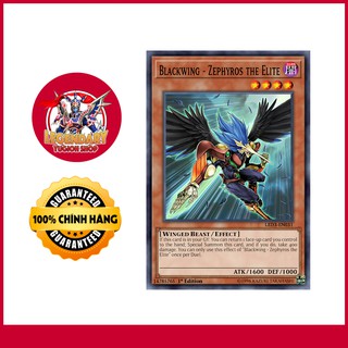 [Thẻ Bài Yugioh Chính Hãng] Blackwing - Zephyros The Elite