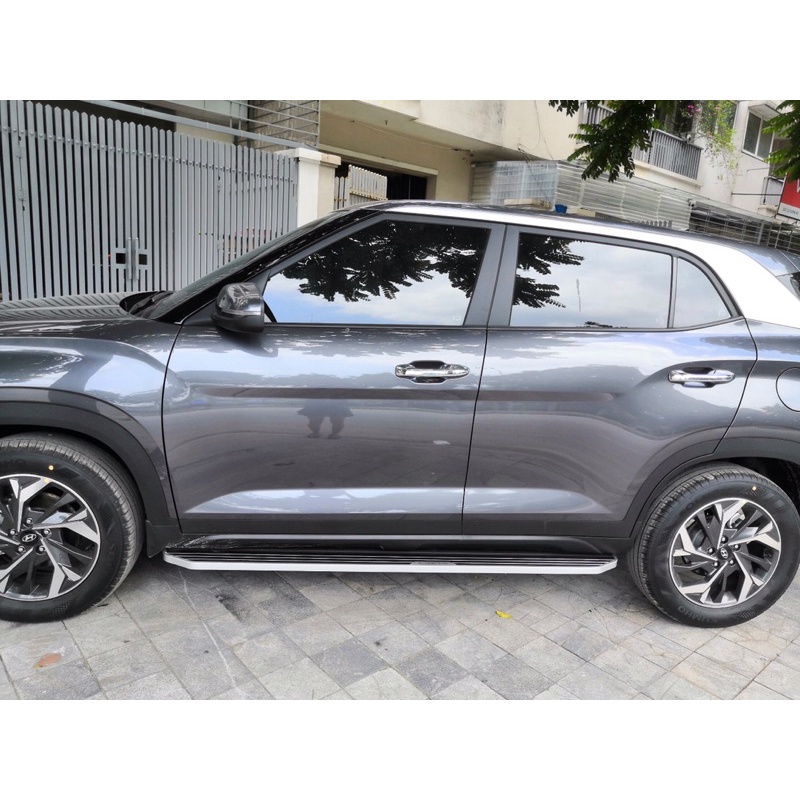 Bậc lên xuống, bệ bước chân cho Huyndai Creta 2022+ mới nhất