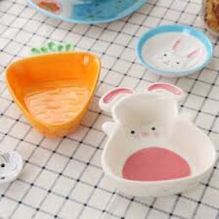 Bát sứ thỏ cà rốt cho bé ăn dặm