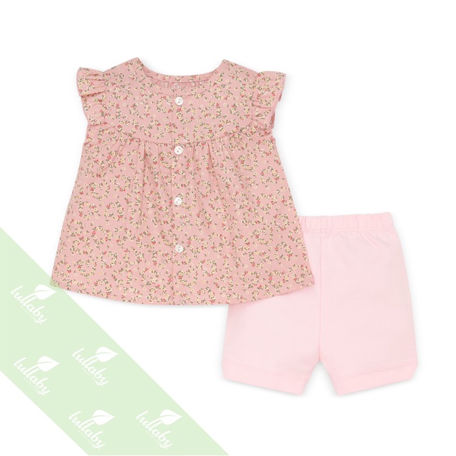 Bộ bèo cotton poplin Lullaby