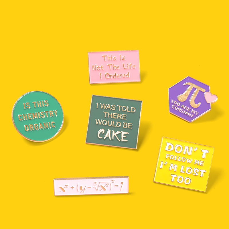 Trâm Cài Áo Hình Chữ Cái Tiếng Anh Tráng Men Sáng Tạo Thích Hợp Làm Quà Tặng Cho Bạn Bè