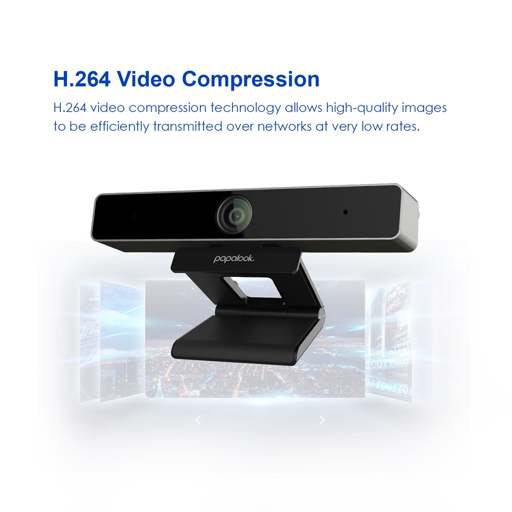 Webcam Pa920 Ultral Hd 2k Kèm Vỏ Bọc Và Micro Giảm Tiếng Ồn | BigBuy360 - bigbuy360.vn