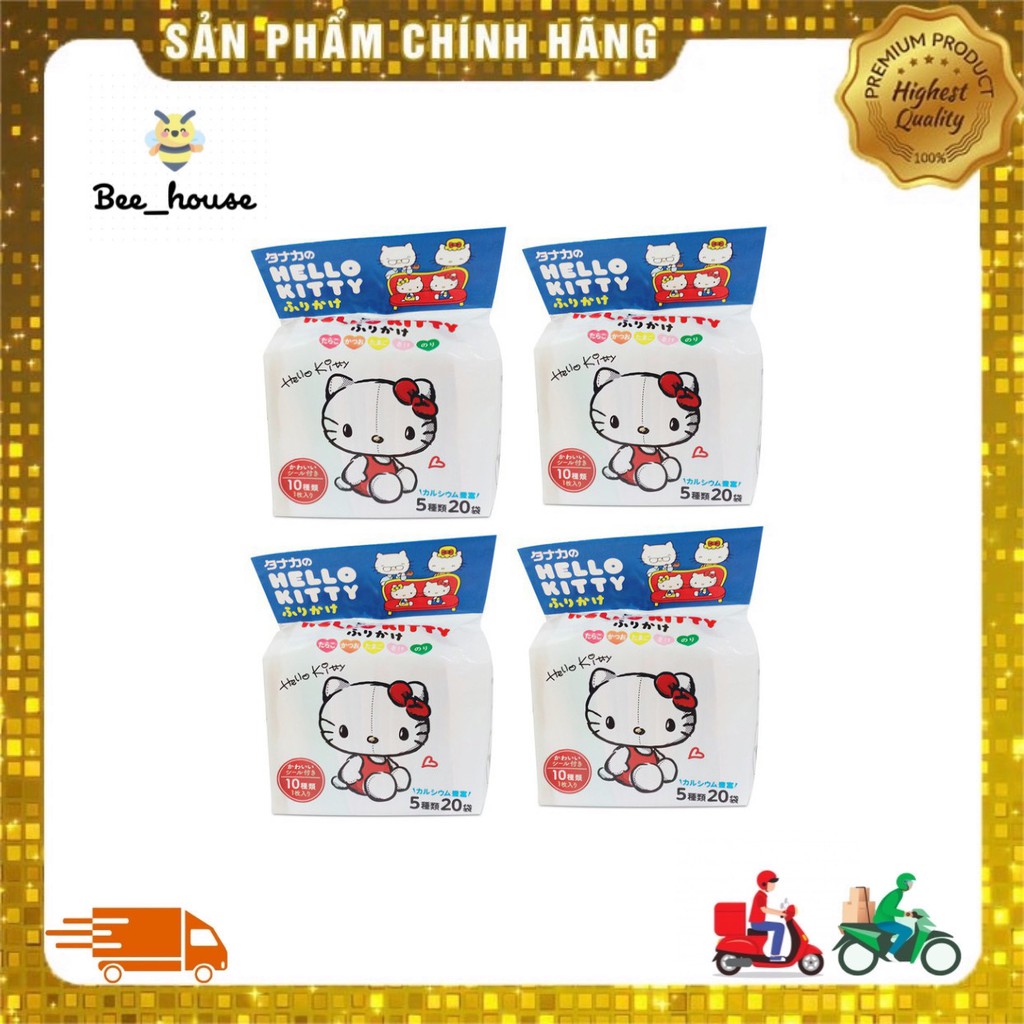 Gia vị rắc cơm Hello Kitty đủ vị cho bé nội địa Nhật, gia vị rắc cơm giúp bé ăn ngon - 𝐁𝐞𝐞 𝐡𝐨𝐮𝐬𝐞