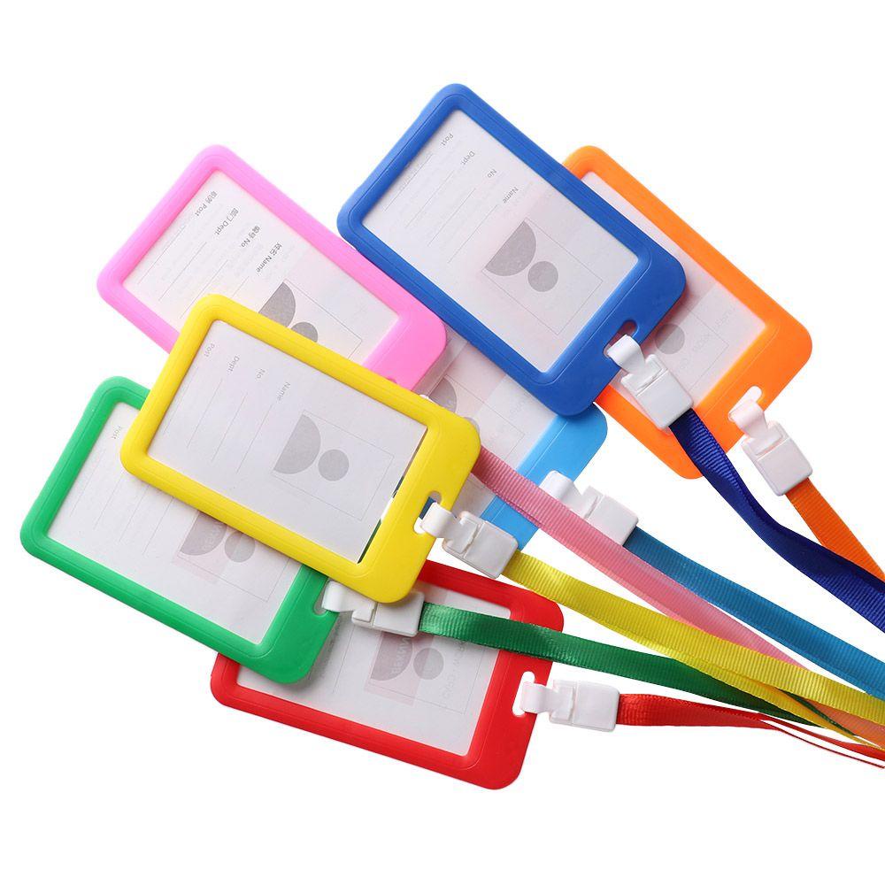 NEXTVN Ví Đựng Thẻ Nhiều Màu Có Dây Đeo Tiện Dụng Cho Văn Phòng / Trường Học