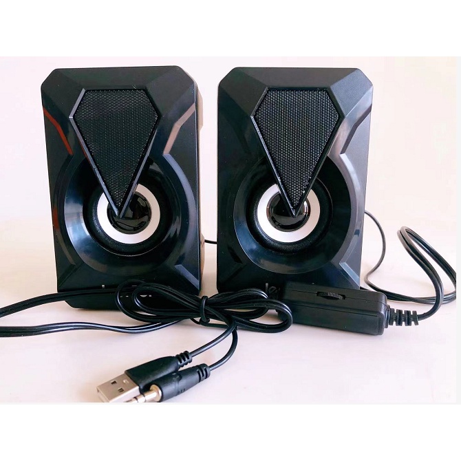 Loa Vi Tính, máy tính 2.0 YST-1046, Led RGB