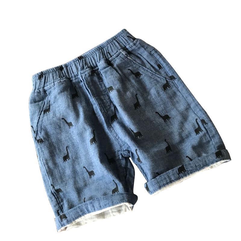 Quần short vải cotton thời trang mùa hè cho bé trai