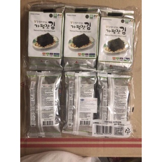 Lốc 3 Gói Rong biển Ăn Liền Garimi Hàn Quốc dầu hạt thông (12,6g)