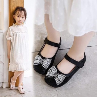 [Hàng oder 10-15 ngày về] Giày búp bê lóng lánh bé gái