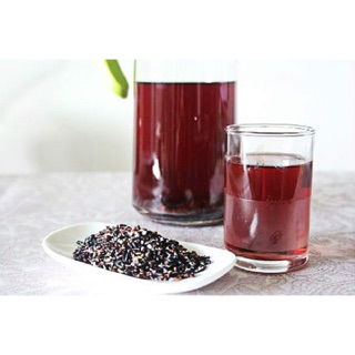 1kg Trà gạo lức tím than